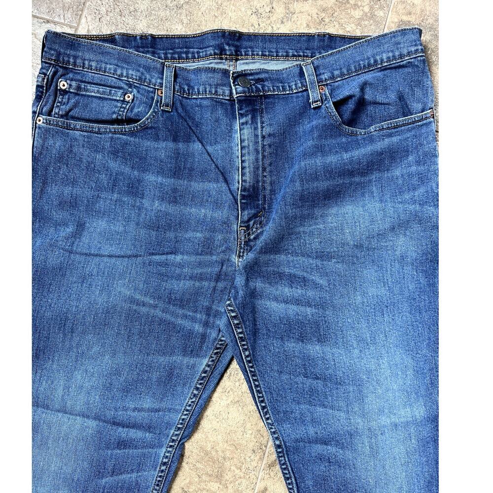 Levis 559 Relaxed Straight Stretch Denim Blue Jeans, Men's 38 x 32